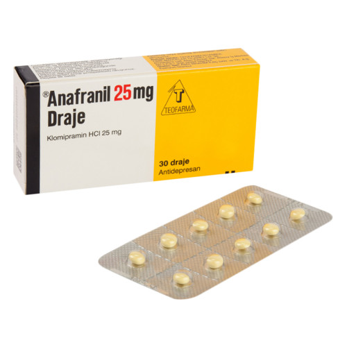 アナフラニール25mg（クロミプラミン）