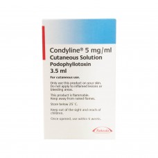 コンディリン外用液0.5%3.5ml（ポドフィリン）