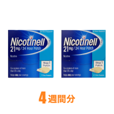 【禁煙セット】ニコチネルパッチ21mg4週間分（28枚）