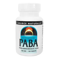 PABAパバ100mg100錠（飲む日焼け止め）