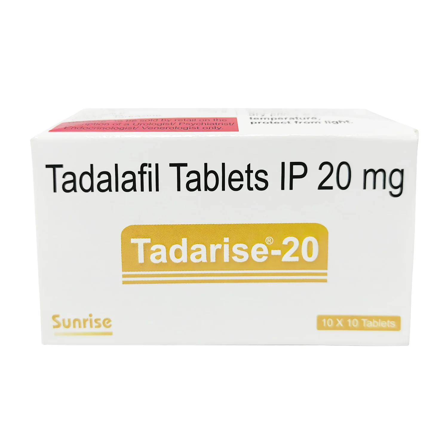 タダライズ20mg10錠（シアリスジェネリック）通販｜ED治療薬