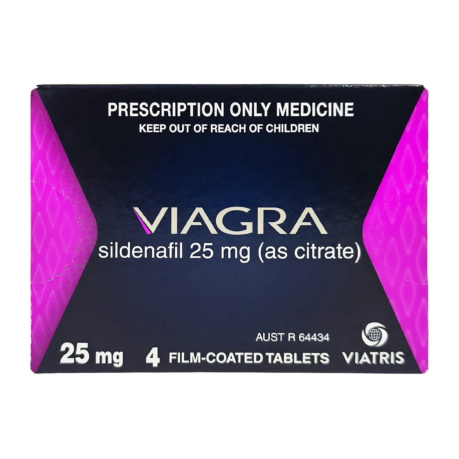バイアグラ25mg4錠通販｜ED治療薬｜医薬品個人輸入代行くすり