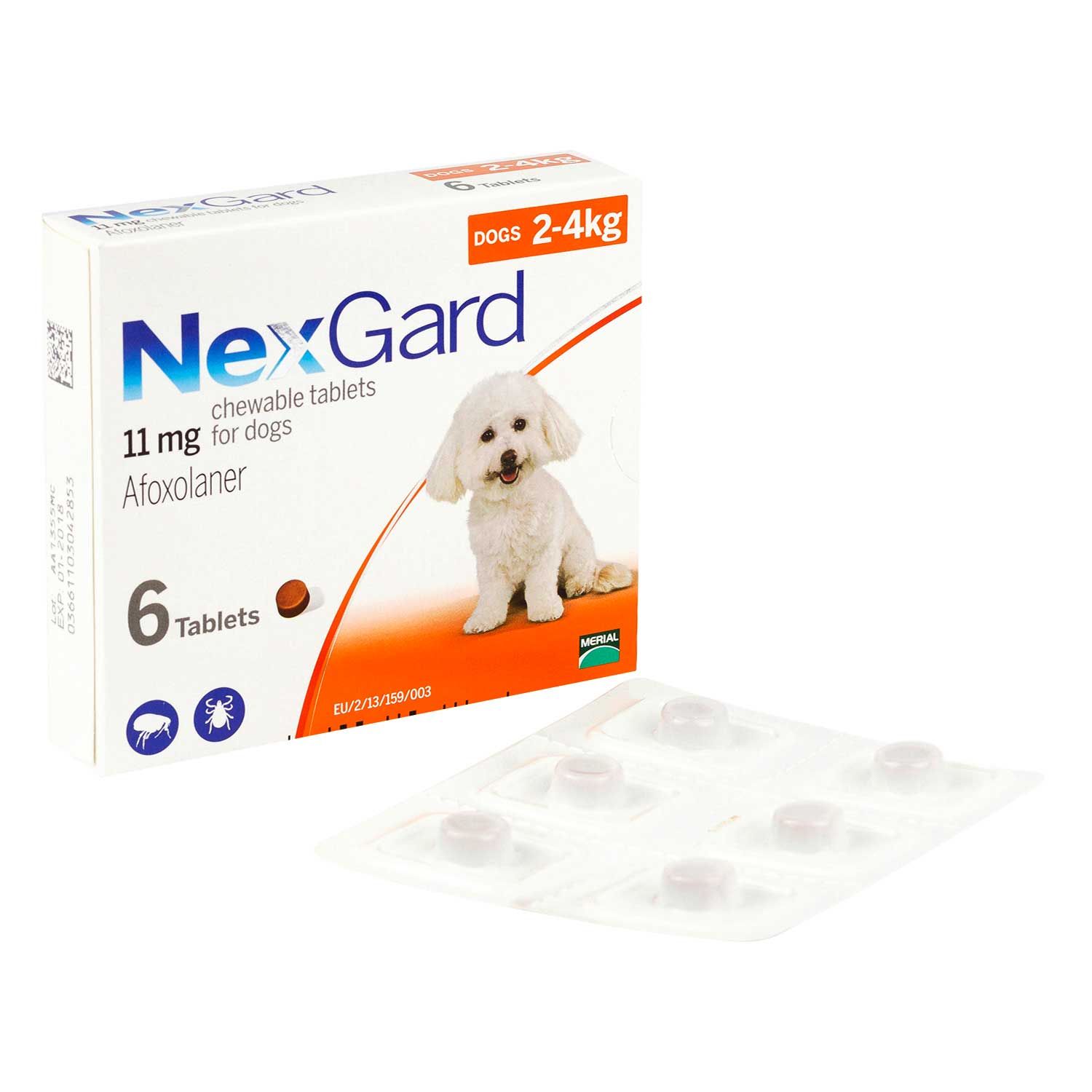 ネクスガード11mg 小型犬用 6チュアブル入り通販 効果 副作用 使用方法 口コミなら